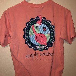 Simply southern Pink flamingo Christian bible vers